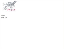 Tablet Screenshot of platypus.co.za